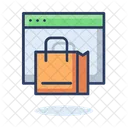 Online Shopping Shopping Website Shopping Bag Icon