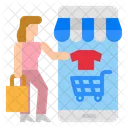Online Shopping Shopping Online Icon