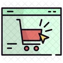 Online einkaufen  Symbol