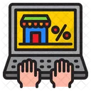 Online Shopping Geschaft Markt Symbol