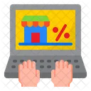 Online Shopping Geschaft Markt Symbol