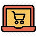 Cart Ecommerce Laptop Icon