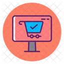 Online Shopping Shopping Cart Ecommerce Icon