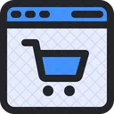 Online Shopping Web Ecommerce Icon