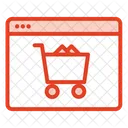 Webpage Cart Icon