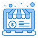 Online Shopping Online Store Online Shop Icon
