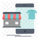 Online Shopping Garments Shop Buy Garments Icon