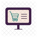 Online Shopping Einkaufen E Commerce Symbol
