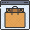 Shopping Bag Website Icon