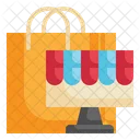 Online Bag Shop Icon