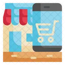 Shop Online Store Icon