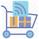 Online Shopping Shopping Trolley Shopping Icon