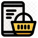 Online Shopping Smartphone Device Icon