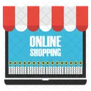Online Shopping Notebook Icon