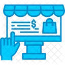 Online Shopping Online Store Icon