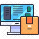 Shopping Online Online Track Icon