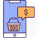 Online Shopping Shopping Feeds Shopping Message Icon