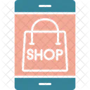 Online Shopping Shopping Smartphone Icon