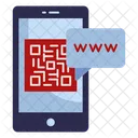 Mobile Barcode Qr Code Icon