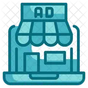 Online Shopping Ads  Symbol