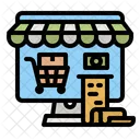 Online Shopping Bill  Icon
