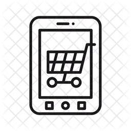 Online Shopping Cart  Icon