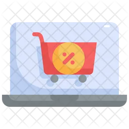 Online Shopping Discount  Icon