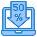 Online Shopping Discount Sale Discount Icon