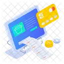 Online Shopping Ecommerce Buying Icon