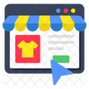 Online Shopping Eshopping Ecommerce Icon