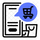 Online Shopping Online Store Ecommerce Icon