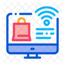 Online Shopping  Icon