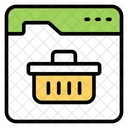 Online Shopping Online Purchasing Online Buying Icon