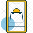 Online Shopping E Commerce Platform Digital Market Icon