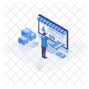 Online Store Online Shopping Eshopping Icon
