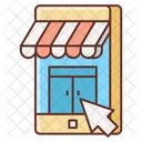 Online Shopping Ecommerce Shopping Icon