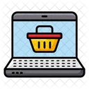 Online Grocery Ecommerce Eshopping Icon