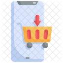 Shopping Online Mobile Icon