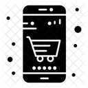 Online Shopping Basket Business Icon