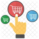 Online Shopping Ecommerce Icon