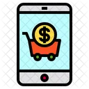 Payment Smartphone Cart Icon