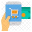 Online Shopping Payment  Icon