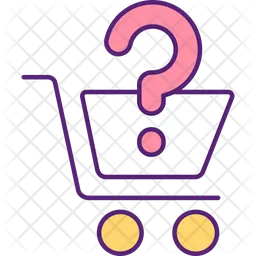Online shopping problem  Icon
