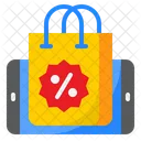 Online-Shopping-Rabatt  Symbol