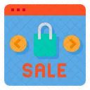 Online Shopping Sale Online Shopping Sale Icon