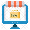 Online Shopping Sale  Symbol