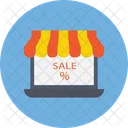 Online-Einkaufsshop  Symbol