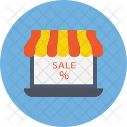 Online Shopping Store  Icon