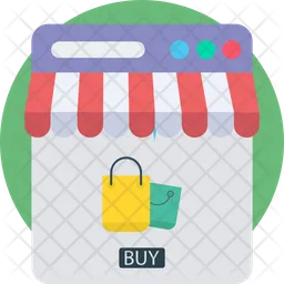 Online Shopping Store  Icon