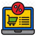 Online-Shopping-Verkauf  Symbol